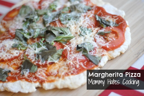 Grilled Margherita Pizza