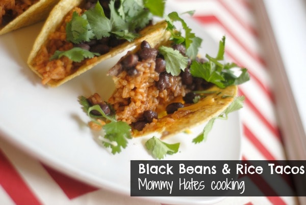 Black Beans & Rice Tacos with McCormick