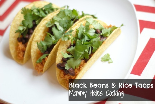 Black Beans & Rice Tacos with McCormick