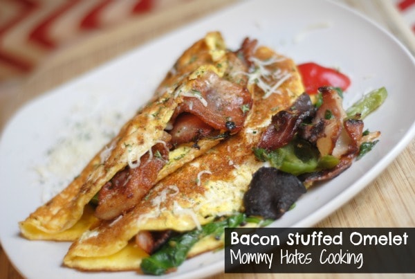 Bacon Stuffed Omelet