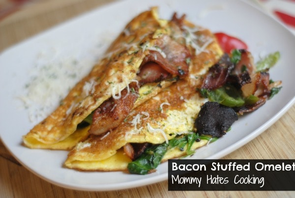 Bacon Stuffed Omelet