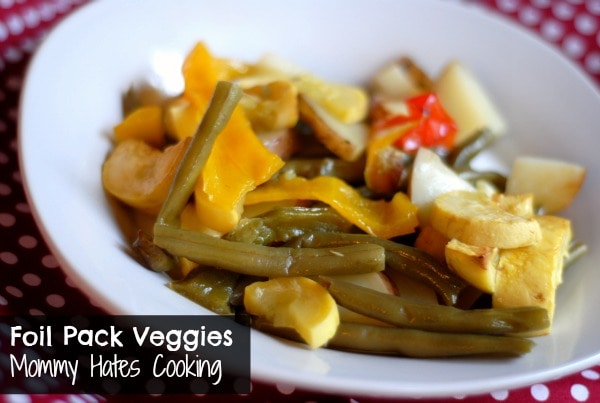 Foil Packed, Wrapped, & Grilled Veggies