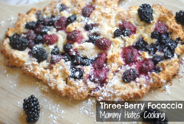Three-Berry Focaccia