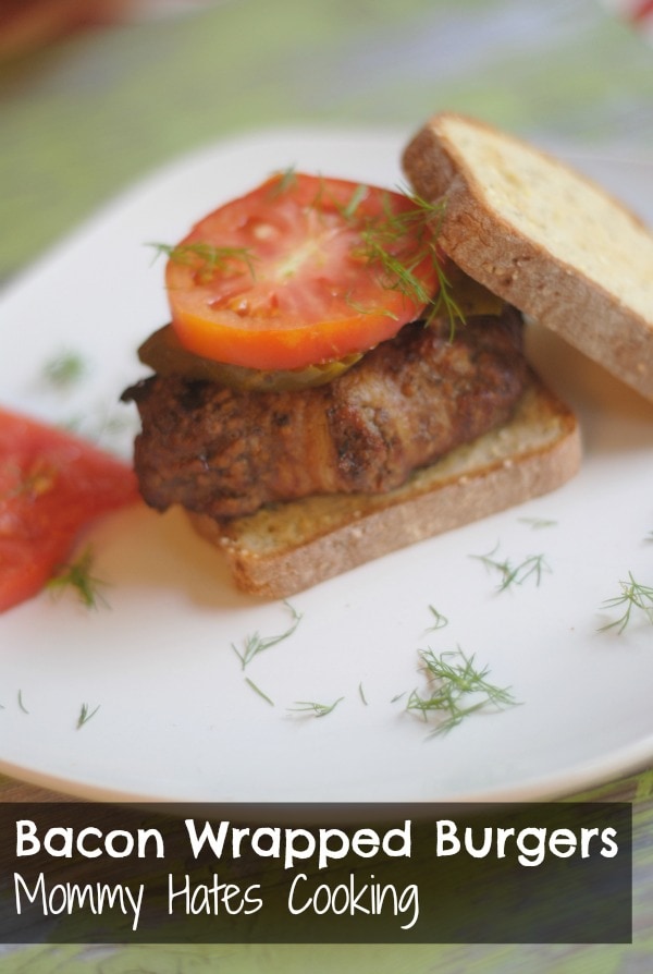 Grilled Bacon Burgers