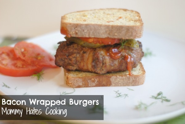 Grilled Bacon Burgers