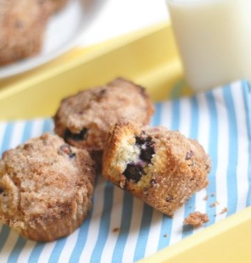 Blueberry Crumble Muffins