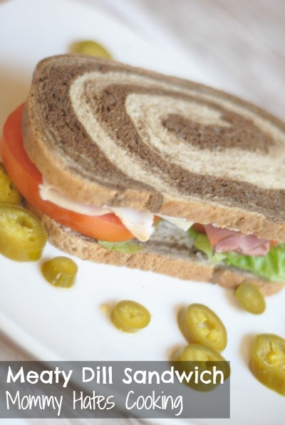 Meaty Dill Sandwich with Mezzetta Peppers