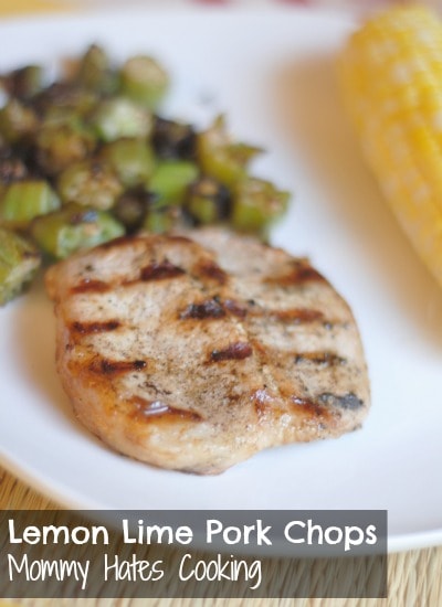 Grilled Lemon Lime Pork Chops