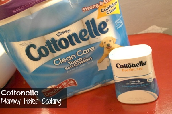 Our Bathroom Update & Cottonelle Care Routine
