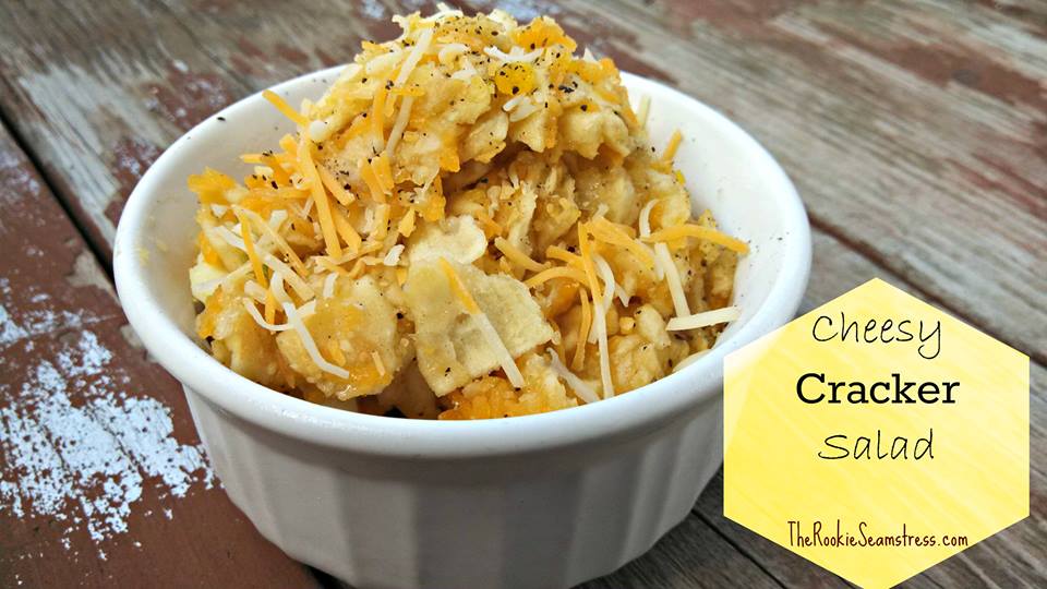 Cheesy Cracker Salad & Make Bake Create