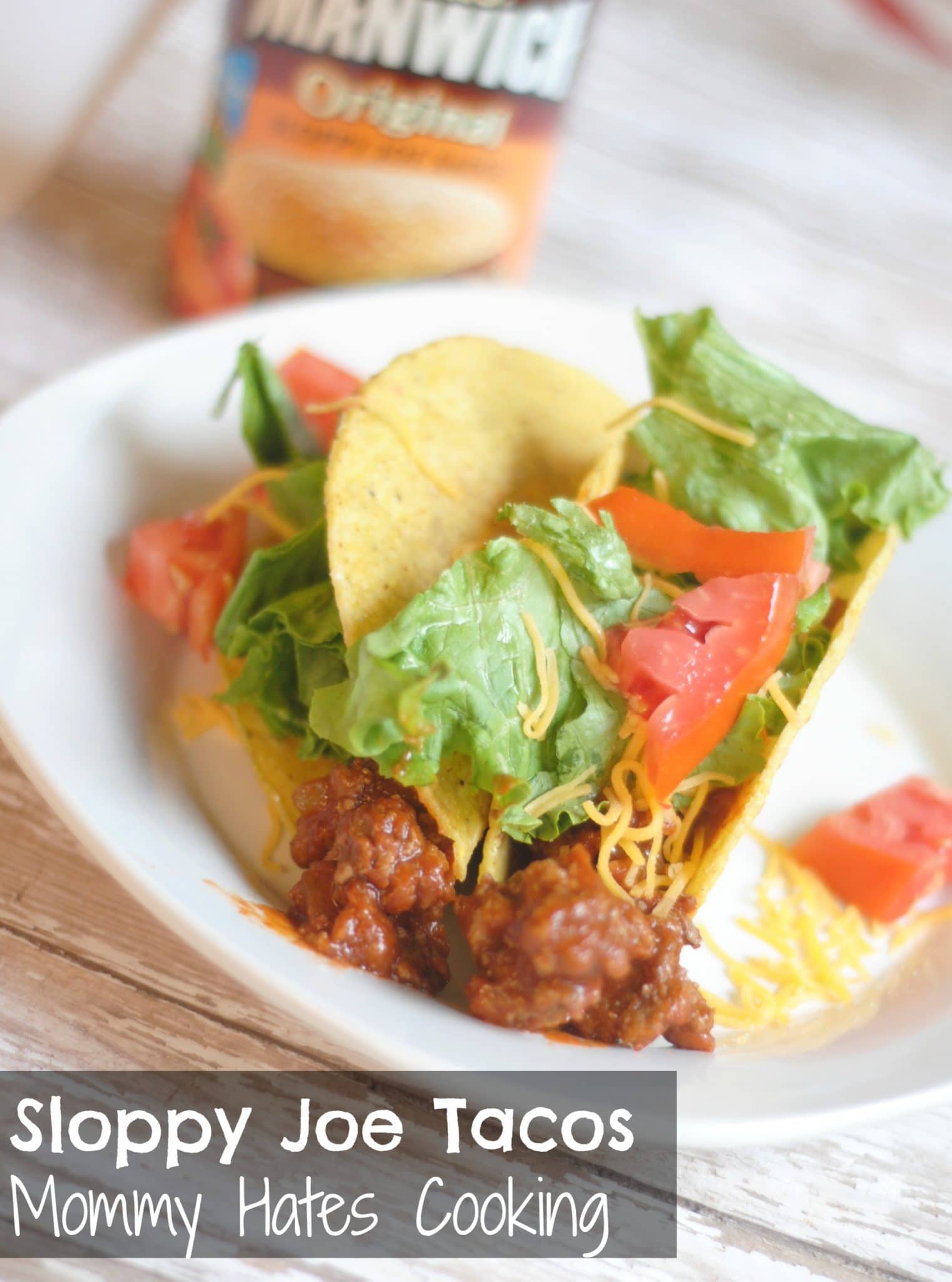 {Back to School Week} Manwich Sloppy Joe Tacos & Giveaway
