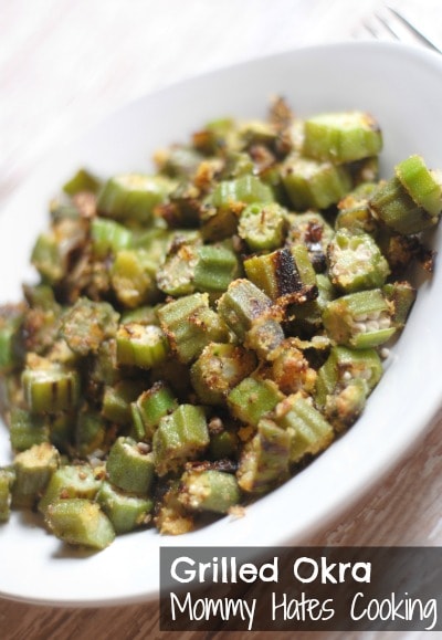 Grilled Okra