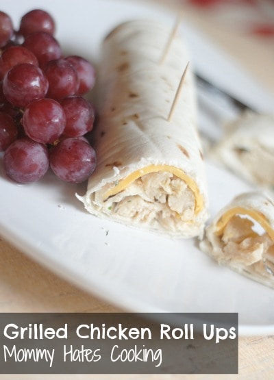 Grilled Chicken Roll Ups