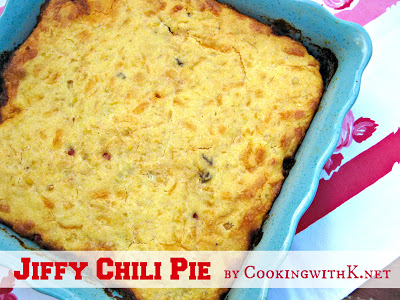 Jiffy Chili Pie & Make Bake Create