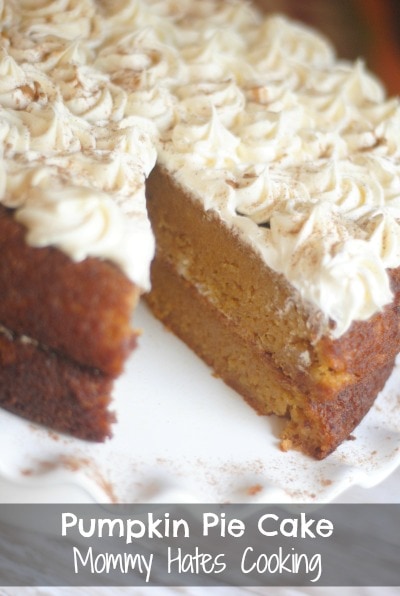 Pumpkin Pie Cake