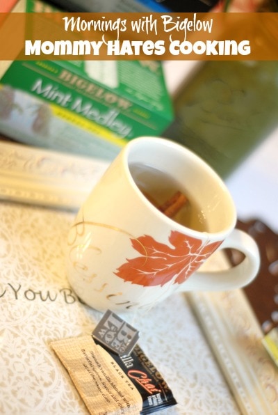 Mornings & Love Notes with Bigelow Tea