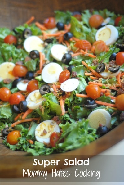 Veggie & Bacon Super Salad