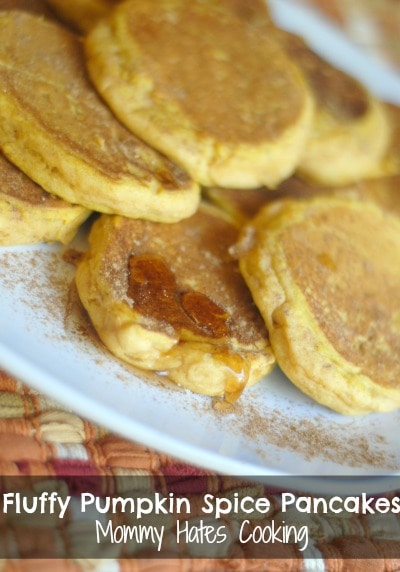 Fluffy Pumpkin Pancakes