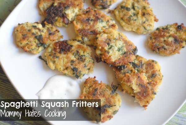Spaghetti Squash Fritters