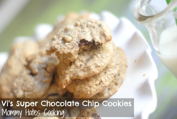{Decades of Desserts} Vi’s Super Chocolate Chip Cookies