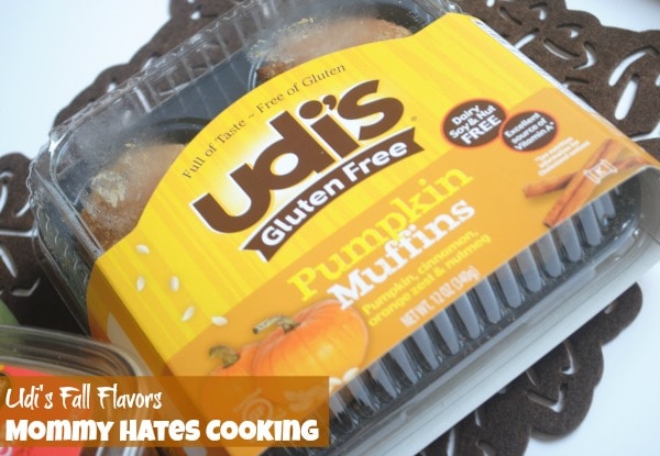 Pumpkin Muffins & Udi’s Fall Flavors