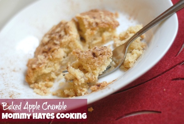 Baked Apple Crumble