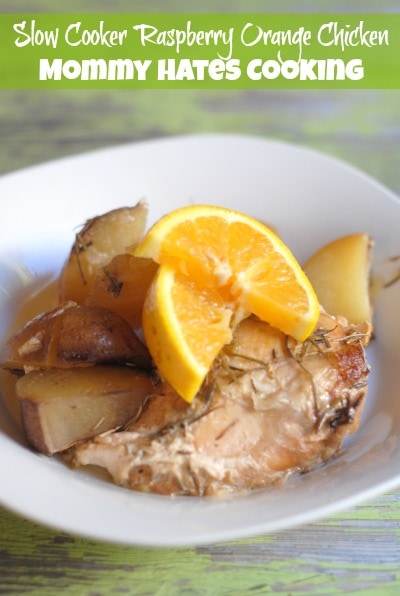 Slow Cooker Raspberry Orange Chicken