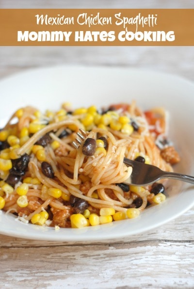Mexican Chicken Spaghetti