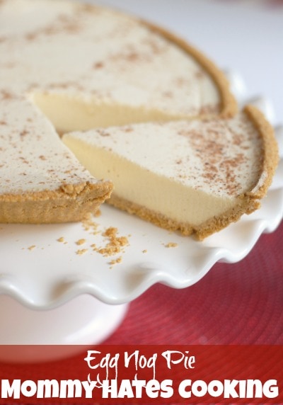 Egg Nog Pie