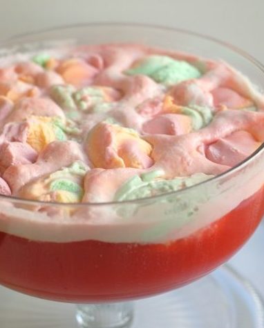 Rainbow Sherbet Punch