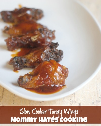 Slow Cooker Tangy Wings