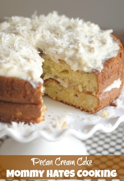 Pecan Cream Cake
