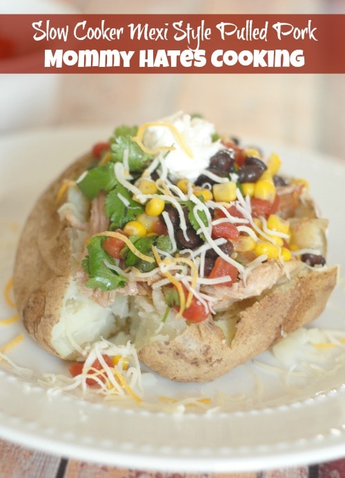 Slow Cooker Mexi Style Pulled Pork