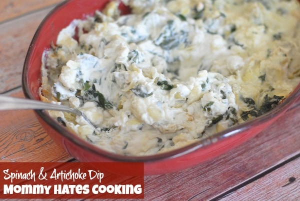 Healthier Spinach & Artichoke Dip