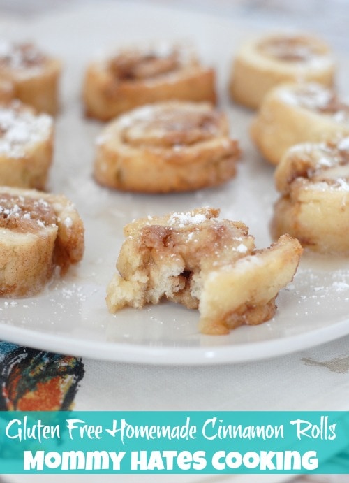 {Gluten Free} Homemade Cinnamon Rolls