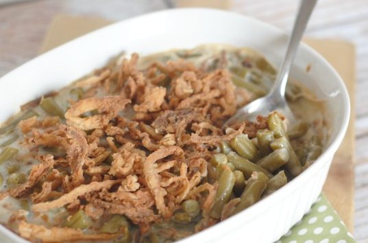 Gluten Free Green Bean Casserole