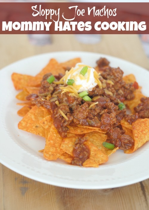 Sloppy Joe Nachos with Doritos