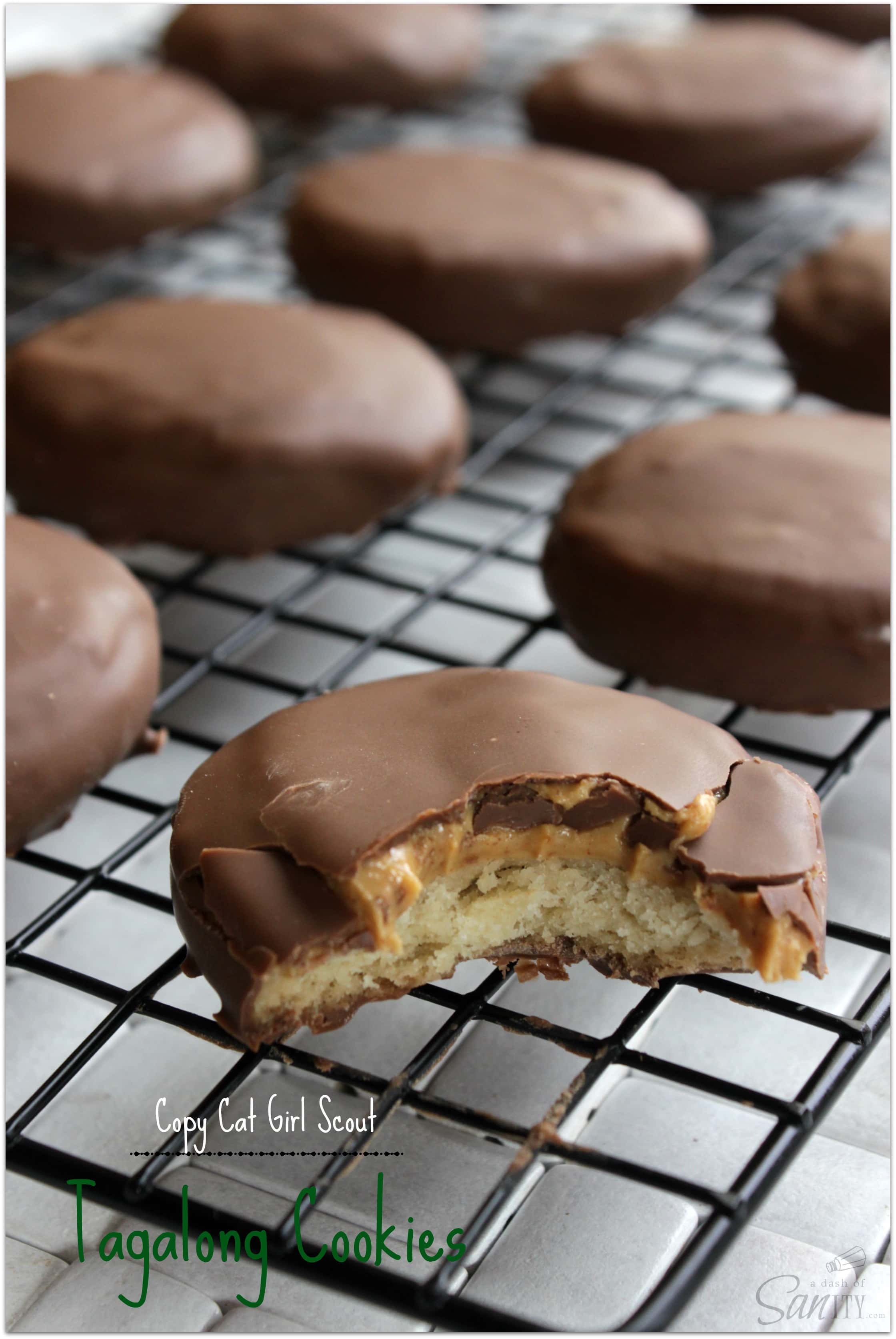 Copycat Girl Scout Tagalongs & Make Bake Create