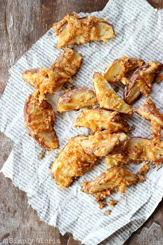 Crispy Cheddar Baked Fries & Make Bake Create
