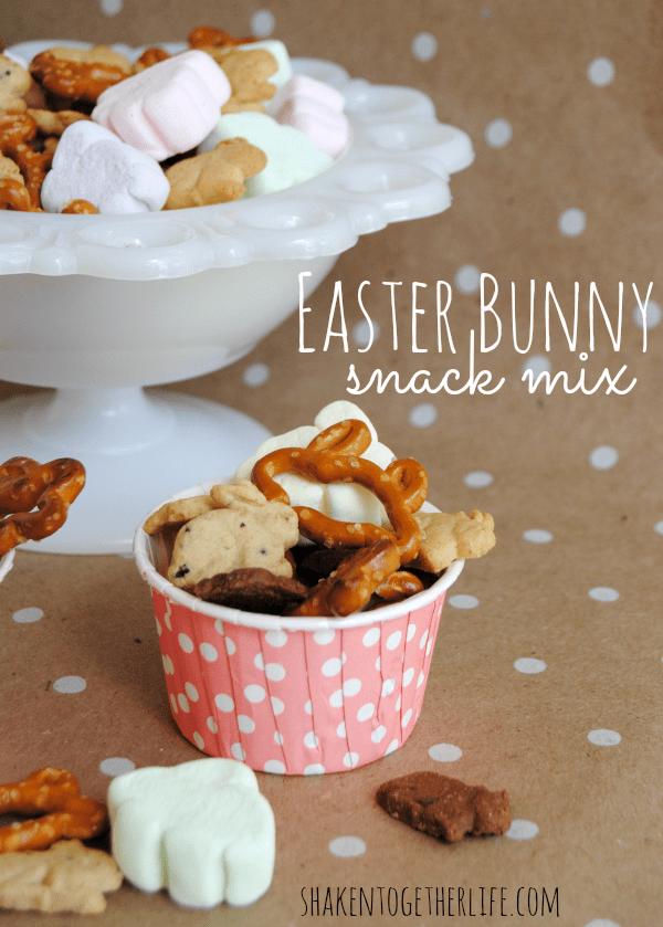 Easter Bunny Snack Mix & Make Bake Create