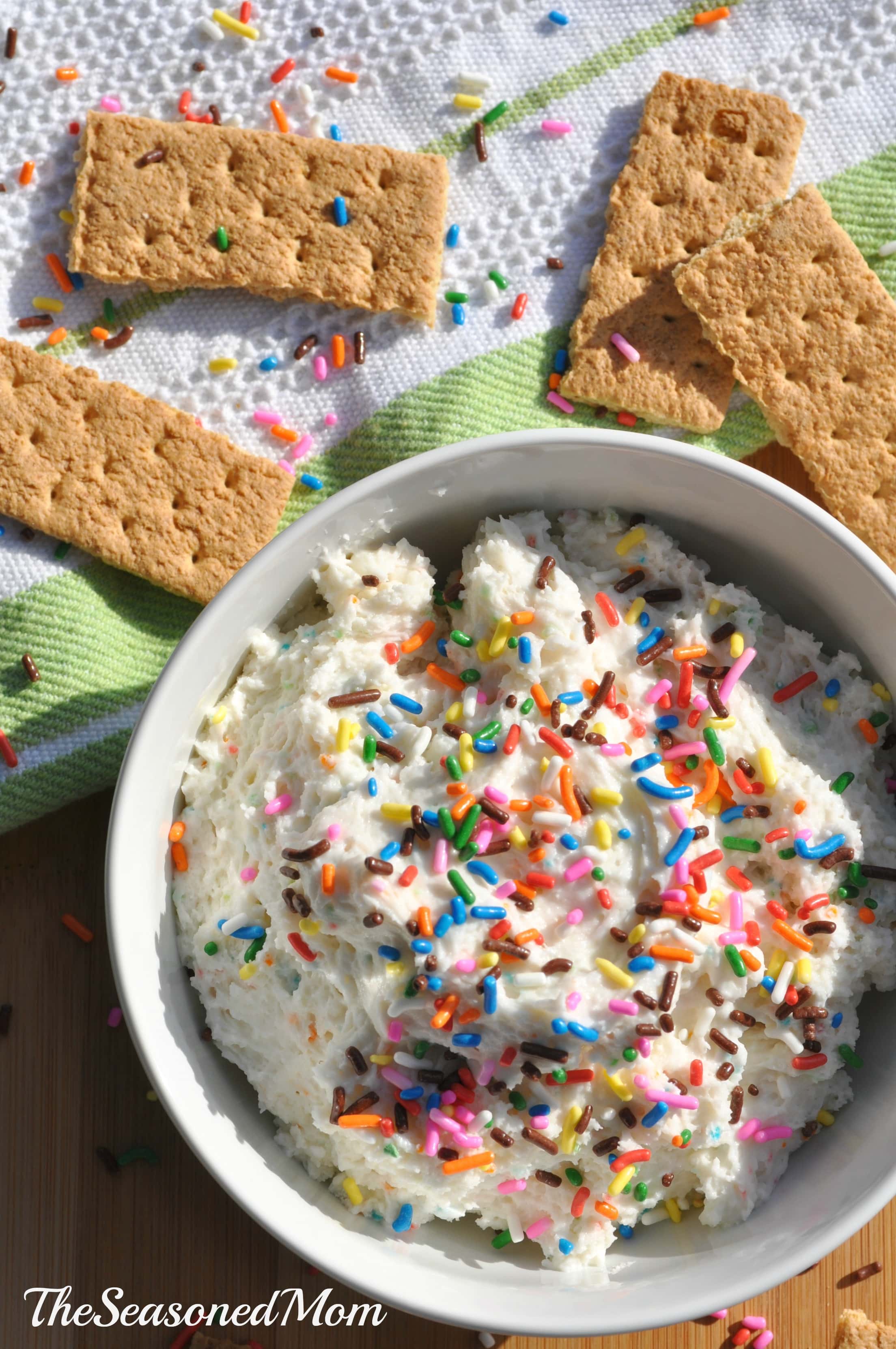 Funfetti Cake Batter Dip & Make Bake Create