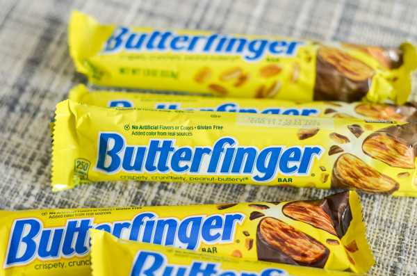 gluten free butterfinger cream cake