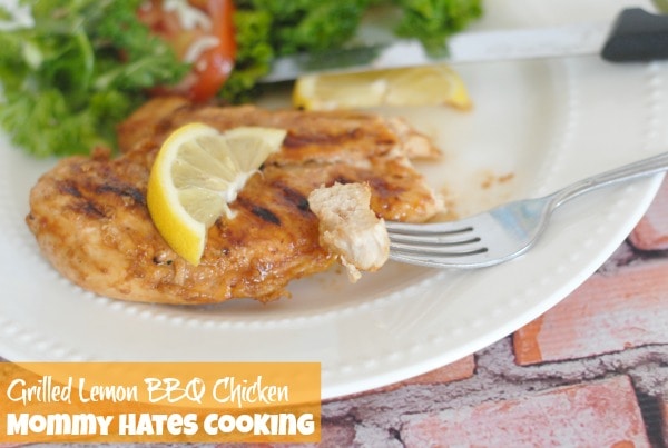 Grilled Lemon BBQ Chicken