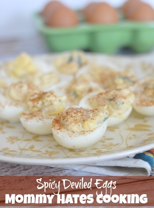 Spicy Deviled Eggs