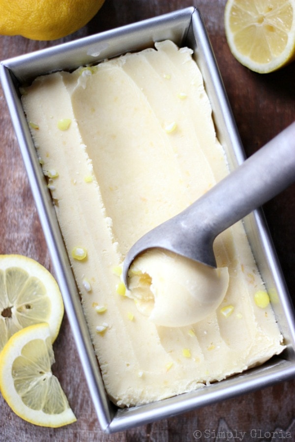 Lemon Ice Cream & Make Bake Create