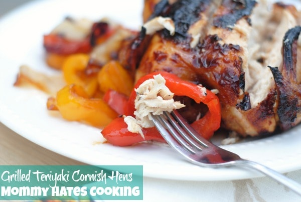 #ad Grilled Teriyaki Cornish Hens