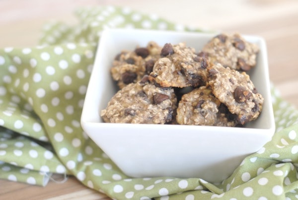 Flourless Chocolate Chip Cookies