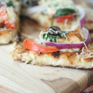 Image for Grilled Rustic Chicken Pizza with Pompeian