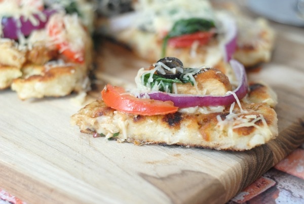 Grilled Rustic Chicken Pizza