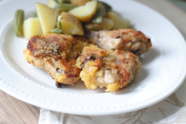 Buttermilk Oven Fried Chicken